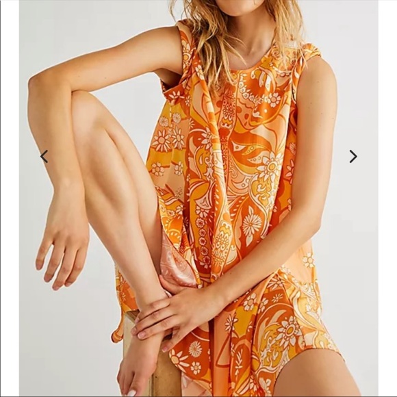 NWT size small Free People Strawberry fields shift dress - Picture 5 of 12